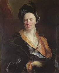 Retrato de Jean Baptiste Rousseau (1671-1741) 1710